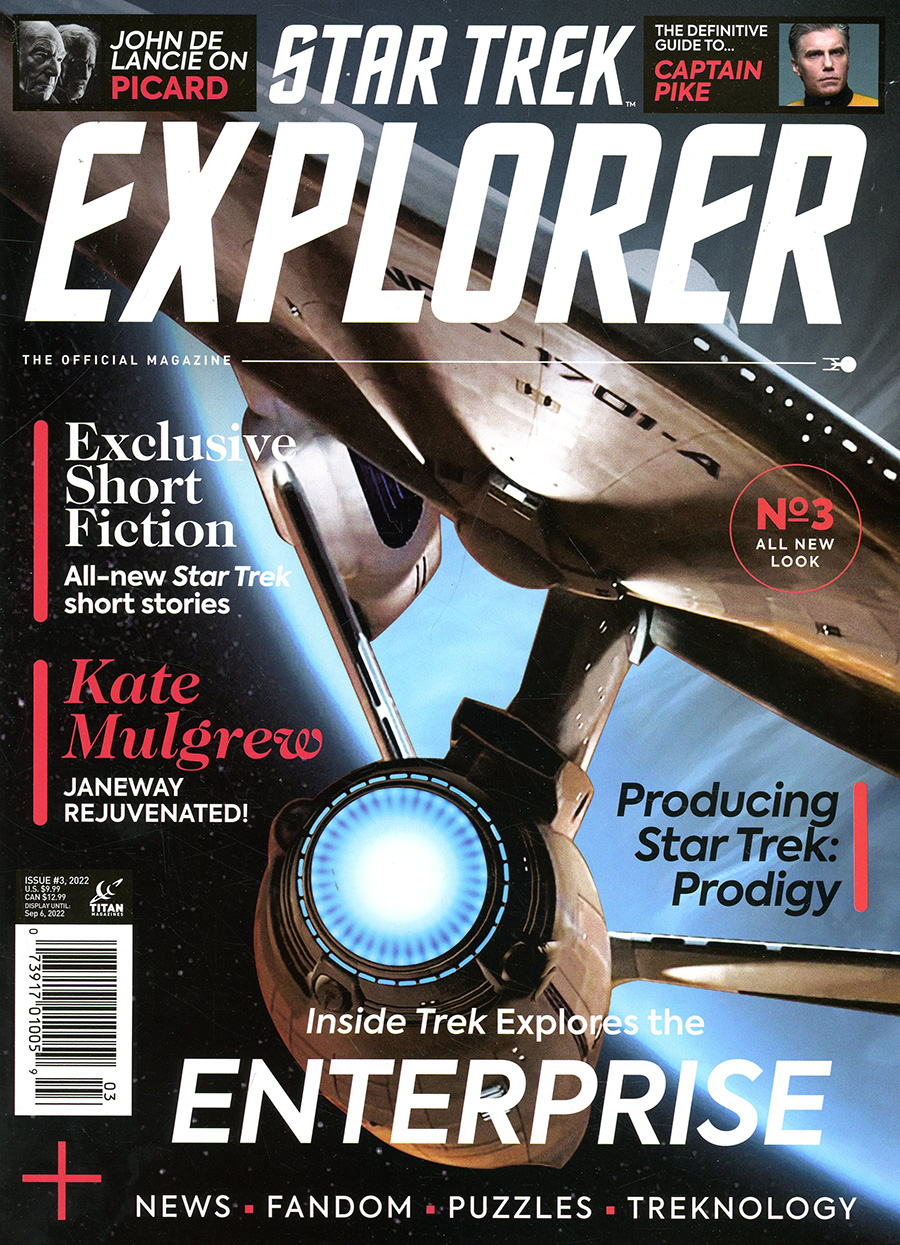 Star Trek Explorer The Official Magazine #3 Summer 2022 Newsstand Edition
