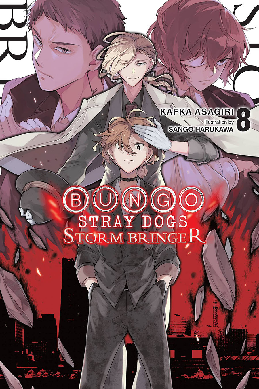 Bungo Stray Dogs Light Novel Vol 8 Storm Bringer