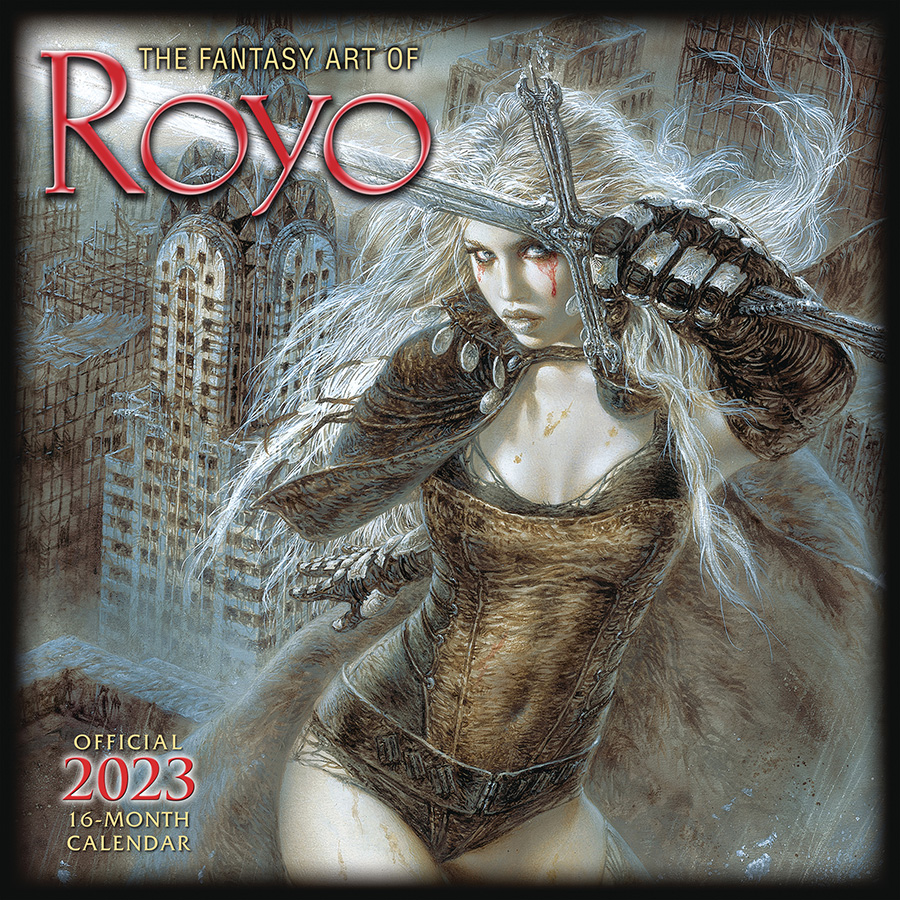 Fantasy Art Of Luis Royo 2023 Wall Calendar