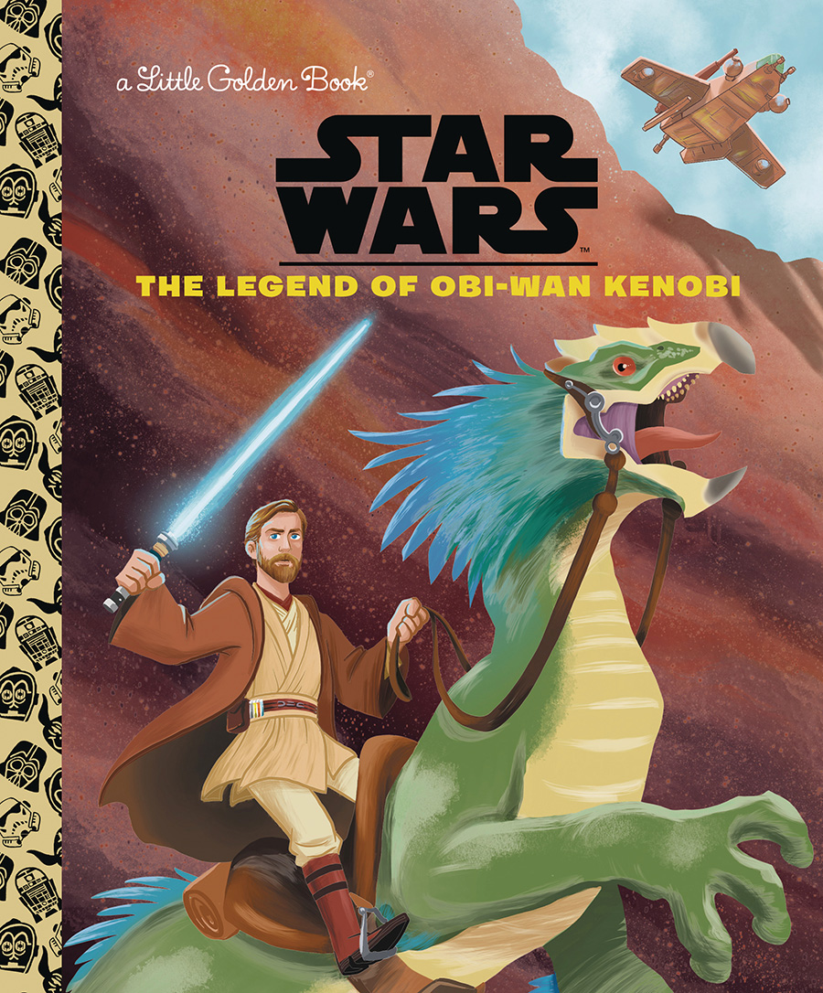 Star Wars Legend Of Obi-Wan Kenobi Little Golden Book HC