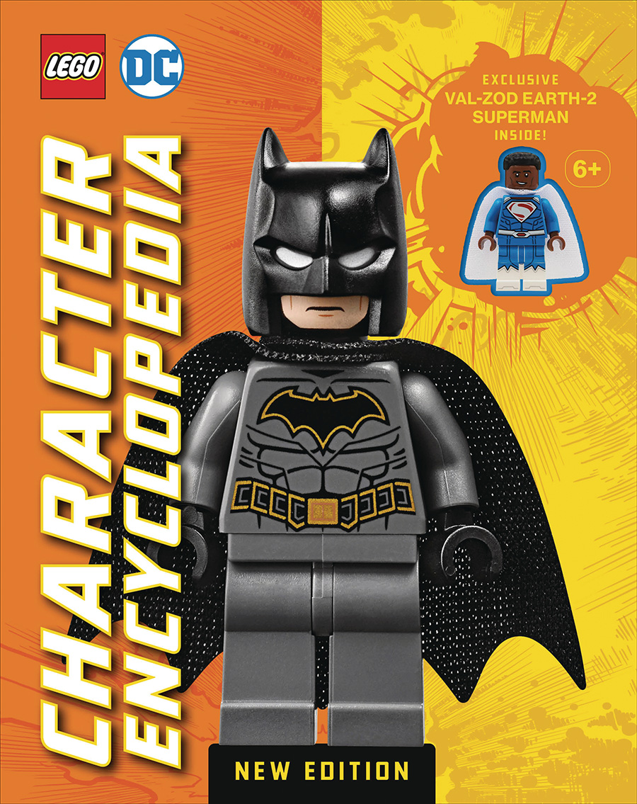 Lego DC Character Encyclopedia HC New Edition With Mini Figure