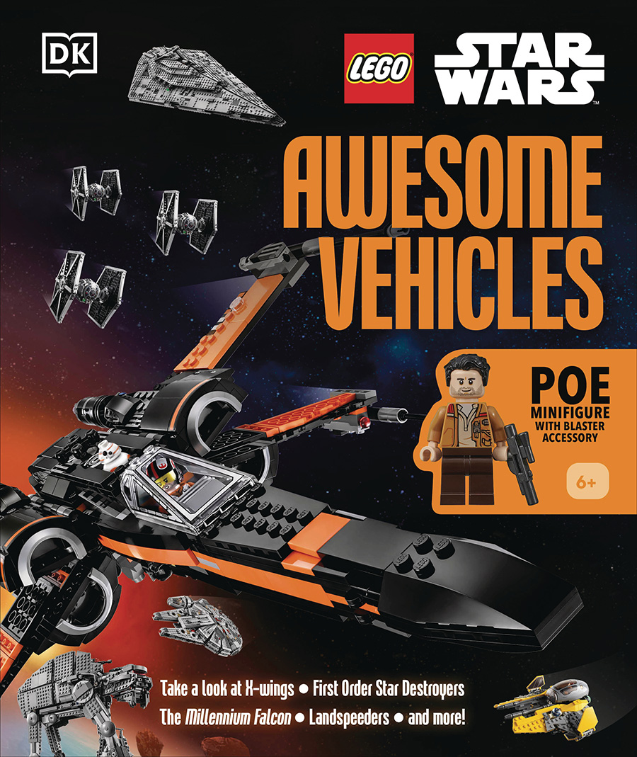 Lego Star Wars Awesome Vehicles HC With Poe Dameron Mini Figure