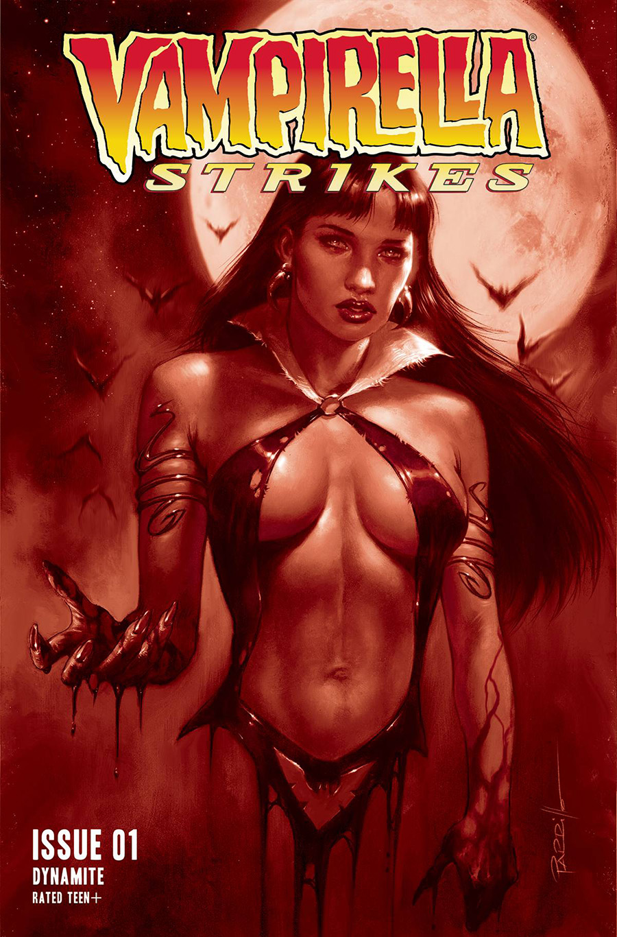 Vampirella Strikes Vol 3 #1 Cover G Incentive Lucio Parrillo Tint Cover