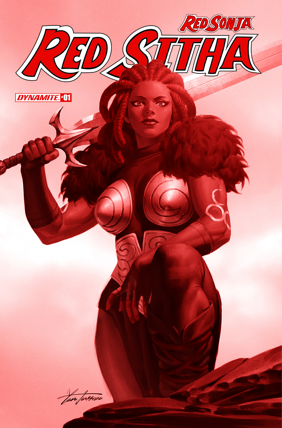 Red Sonja Red Sitha #1 Cover I Incentive Junggeun Yoon Tint Cover