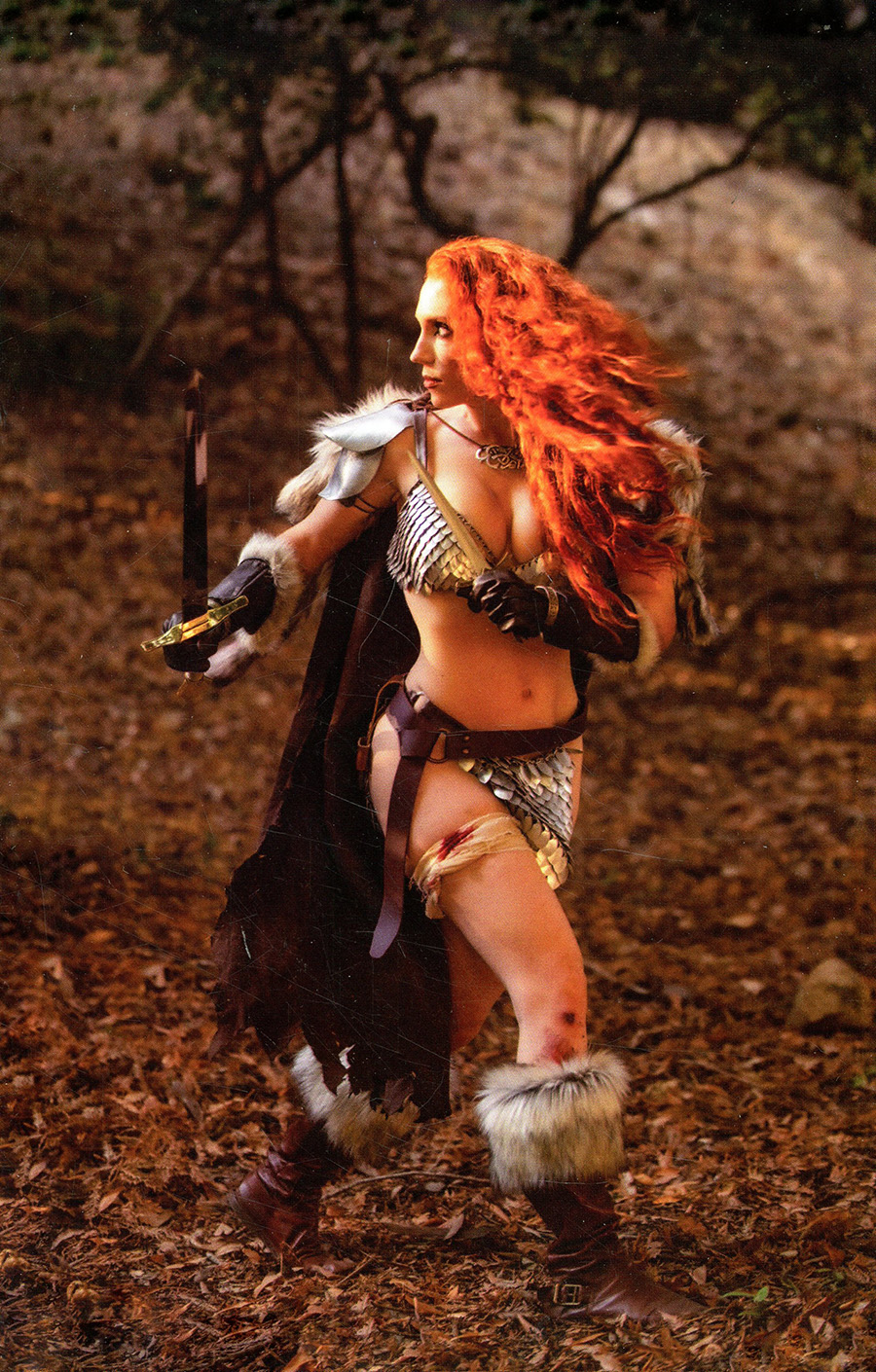 Red Sonja Red Sitha #1 Cover J Incentive Gracie The Cosplay Lass Cosplay Photo Virgin Cover