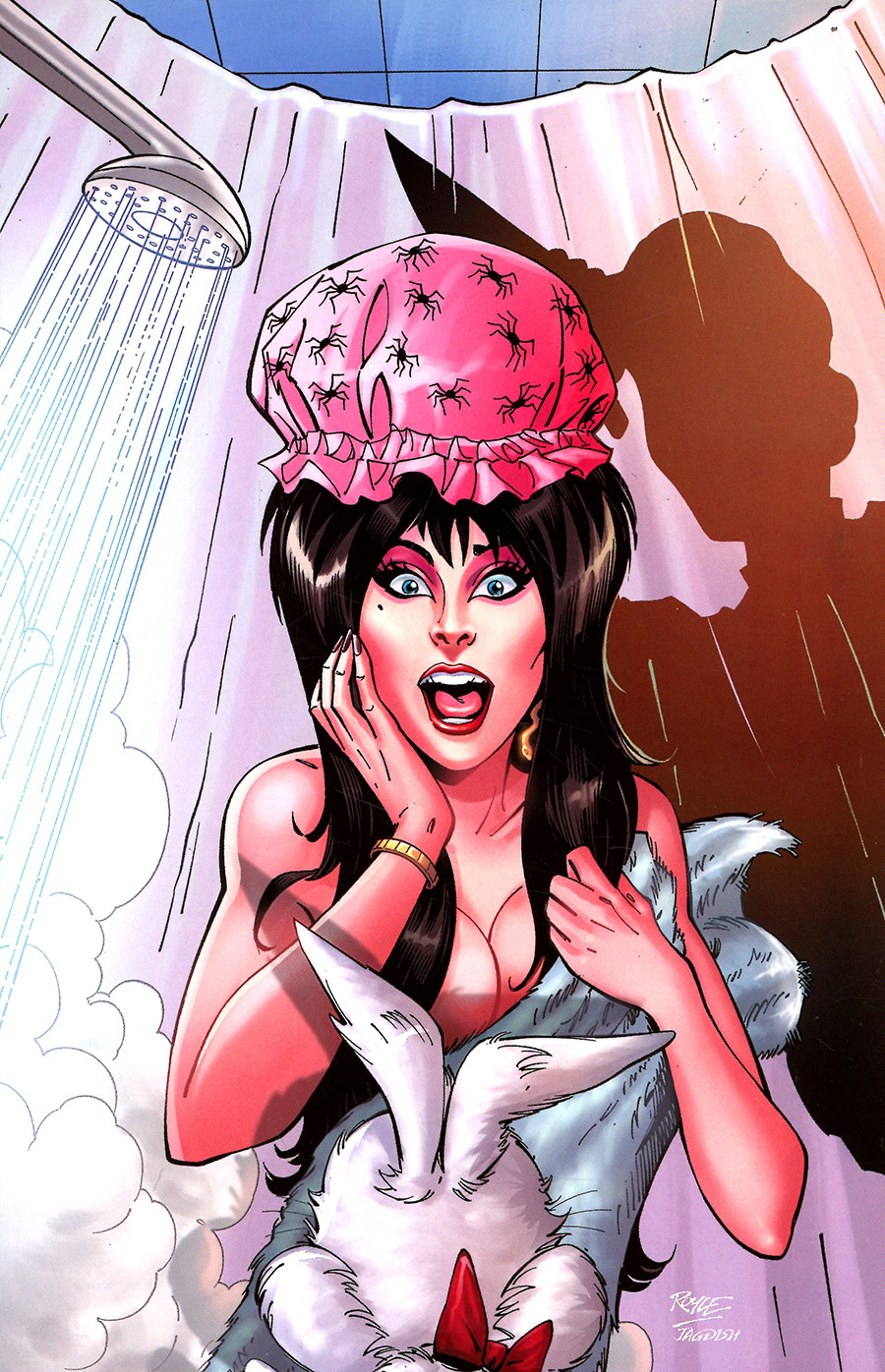 Elvira In Horrorland #1 Cover N Limited Edition John Royle Virgin Cover