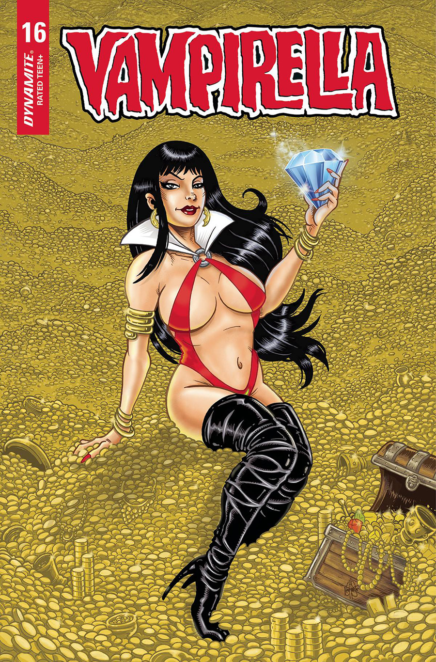 Vampirella Vol 8 #16 Cover W Limited Edition Ken Haeser Gem Mint Variant Cover