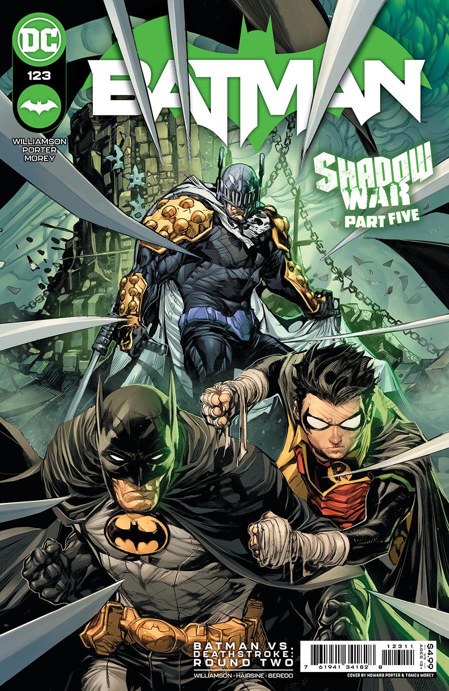 Batman Vol 3 #123 Cover A Regular Howard Porter Cover (Shadow War Part 5)