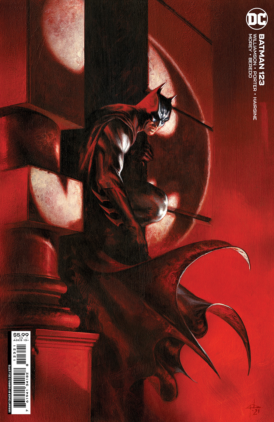 Batman Vol 3 #123 Cover B Variant Gabriele Dell Otto Card Stock Cover (Shadow War Part 5)