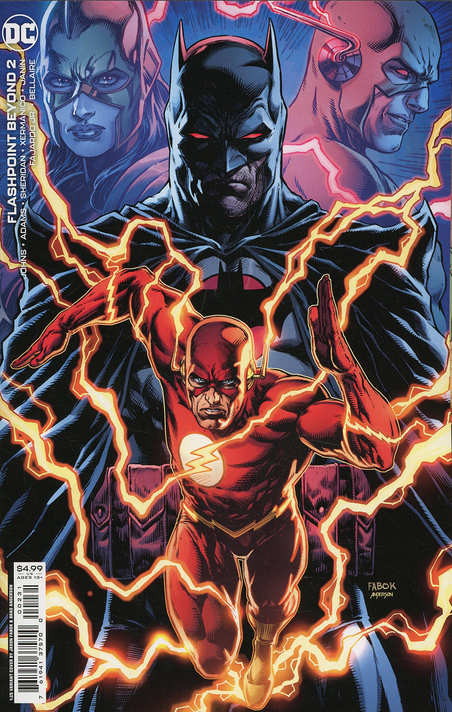 Flashpoint Beyond #2 Cover C Incentive Jason Fabok Card Stock Variant Cover
