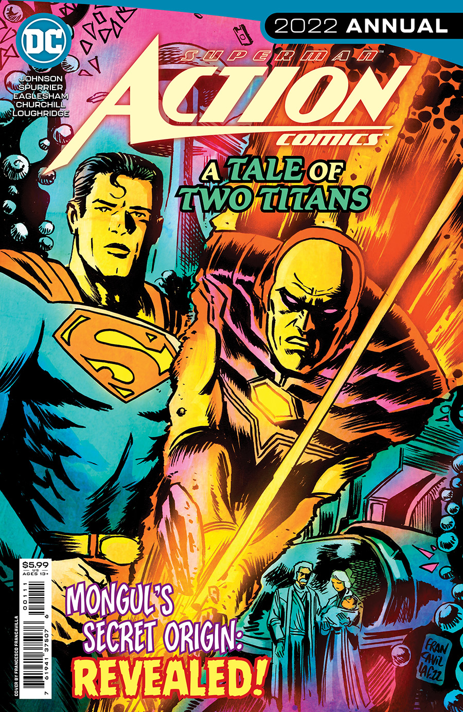 Action Comics Vol 2 2022 Annual #1 (One Shot) Cover A Regular Francesco Francavilla Cover