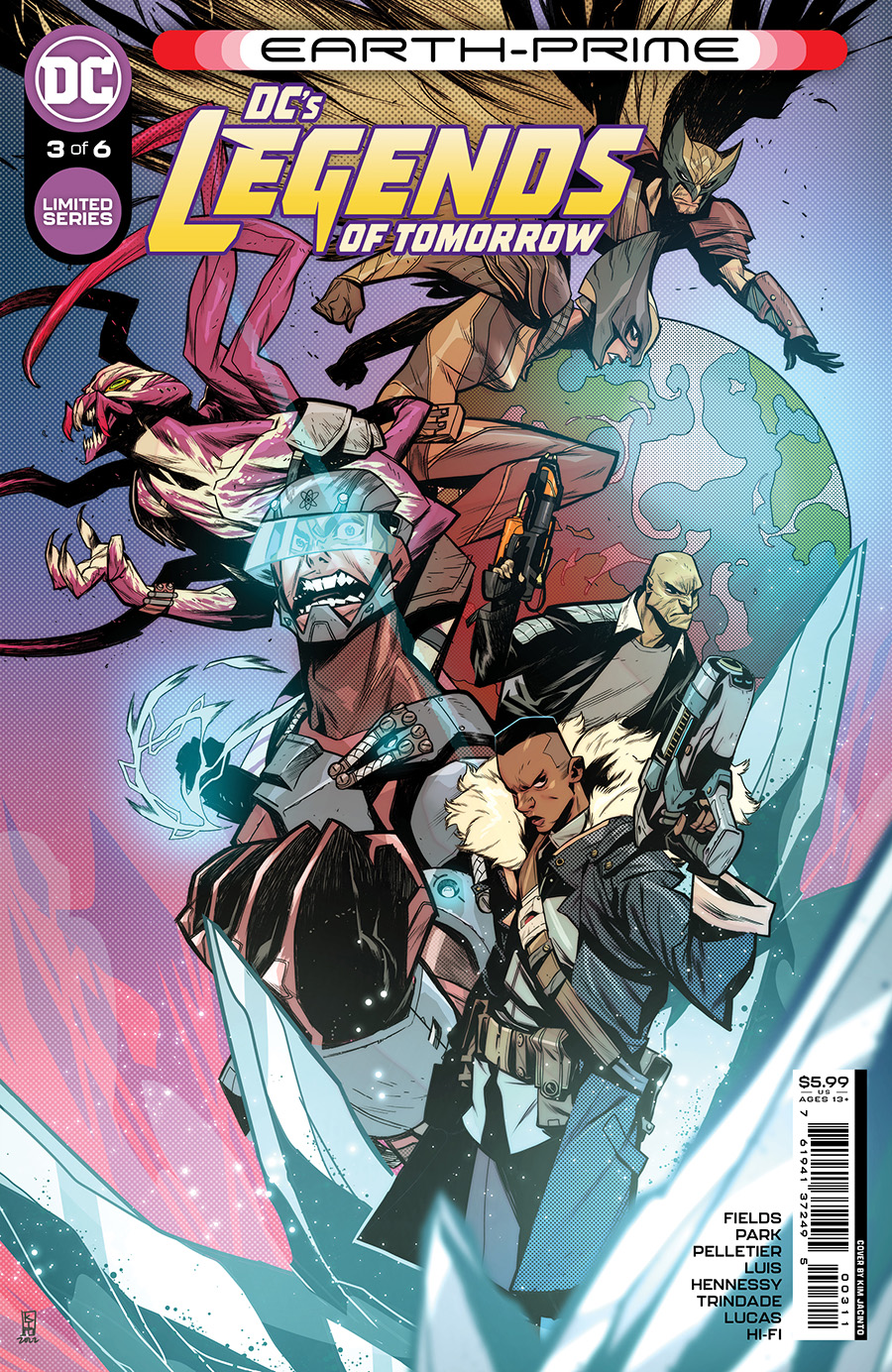 Earth-Prime #3 Legends Of Tomorrow Cover A Regular Kim Jacinto Cover