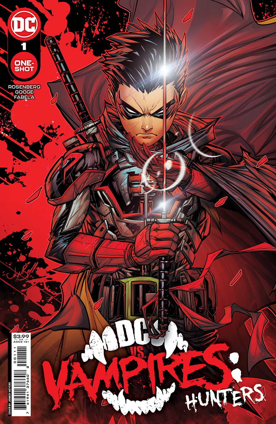 DC vs Vampires Hunters #1 (One Shot) Cover A Regular Jonboy Meyers Cover