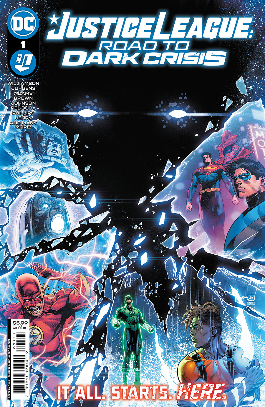 Justice League Road To Dark Crisis #1 (One Shot) Cover A Regular Daniel Sampere Cover