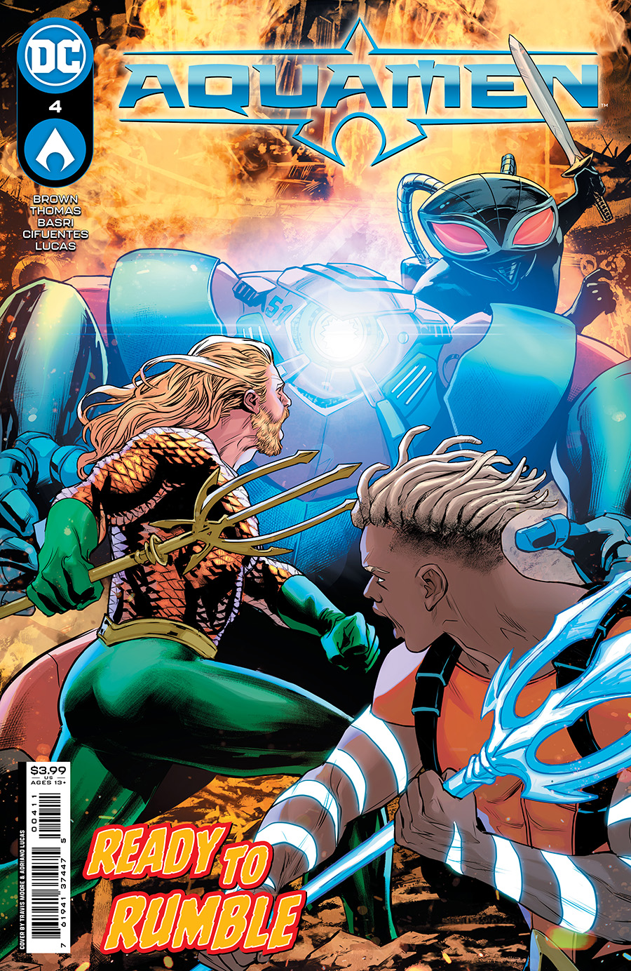 Aquamen #4 Cover A Regular Travis Moore Cover