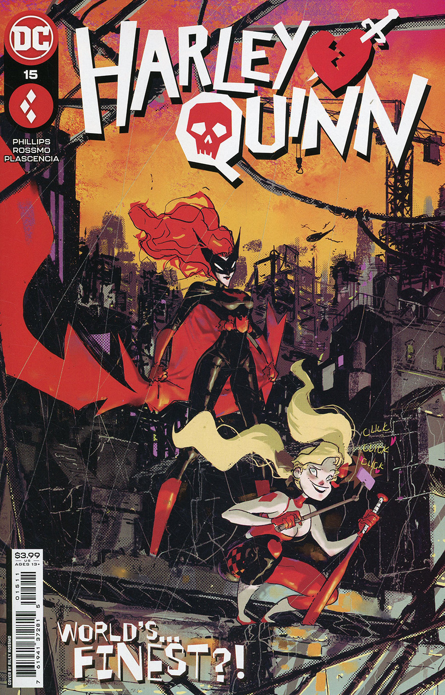 Harley Quinn Vol 4 #15 Cover A Regular Riley Rossmo Cover