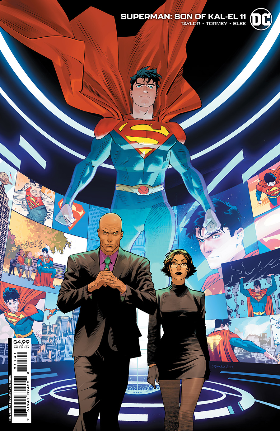 Superman Son Of Kal-El #11 Cover D Incentive Dan Mora Card Stock Variant Cover