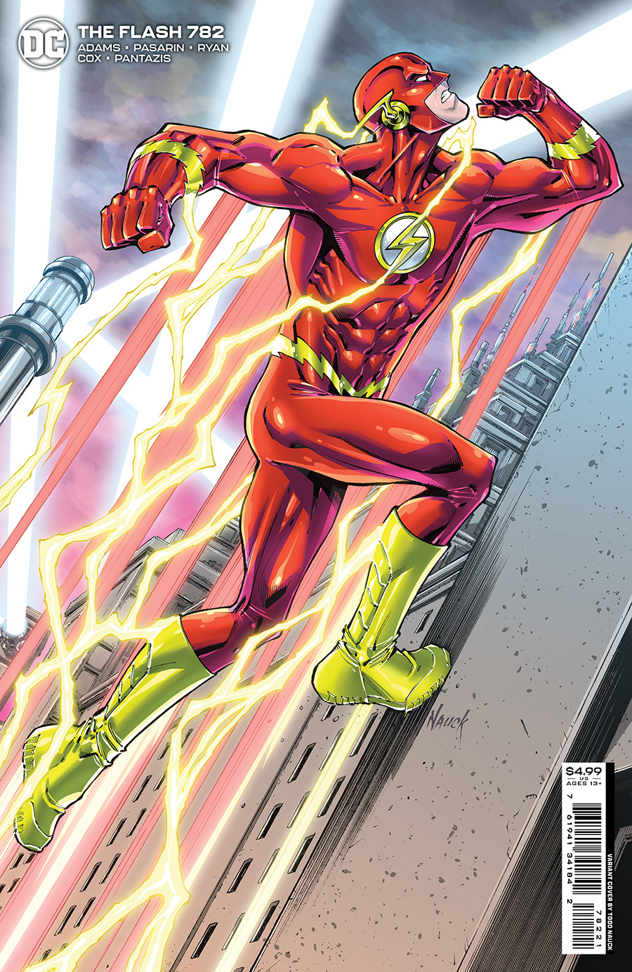 Flash Vol 5 #782 Cover B Variant Todd Nauck Card Stock Cover