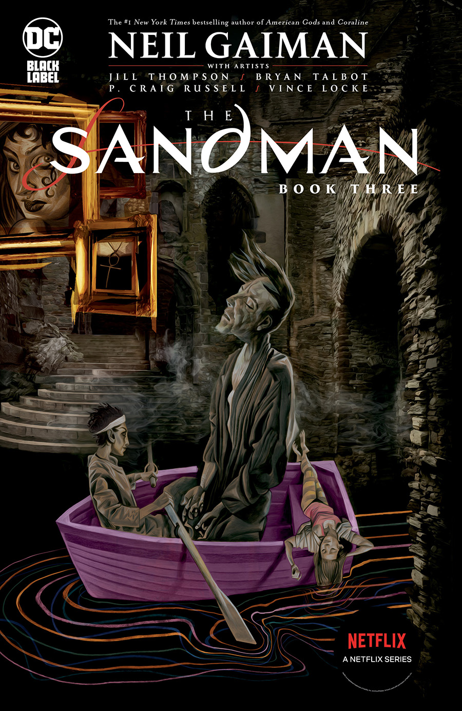 Sandman Book 3 TP Book Market Dave McKean Cover
