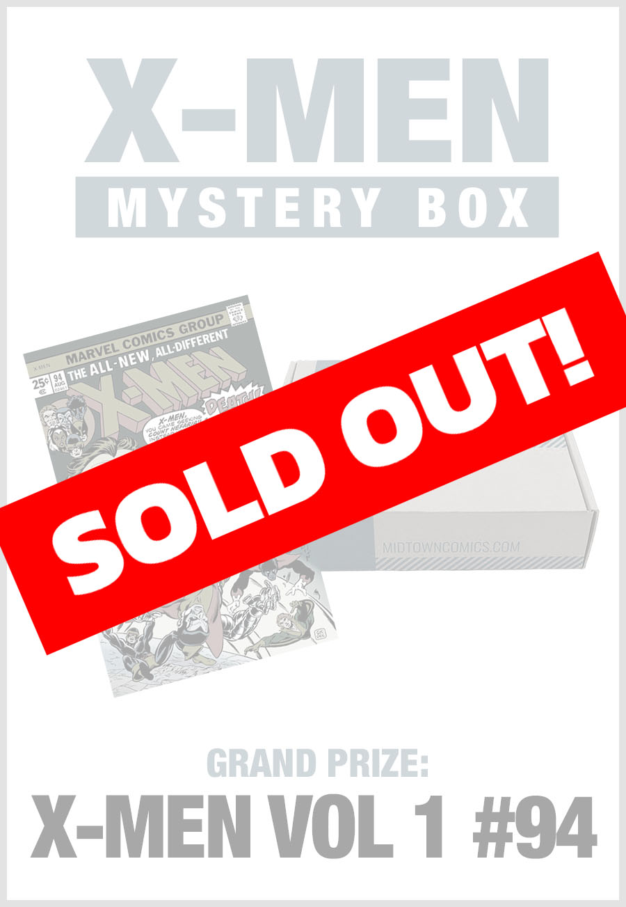 SOLD OUT - Midtown Comics Mystery Box - X-Men (Purchase for a chance to win X-Men Vol 1 #94 Cover A)