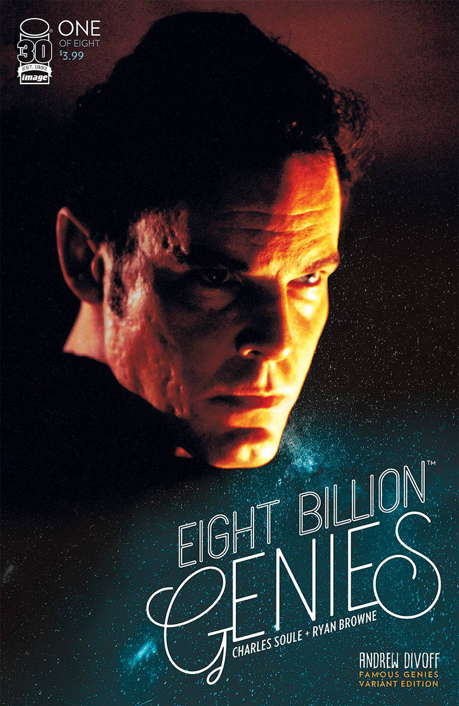 Eight Billion Genies #1 Cover D Incentive Andre Divoff Famous Genies Celebrity Variant Cover