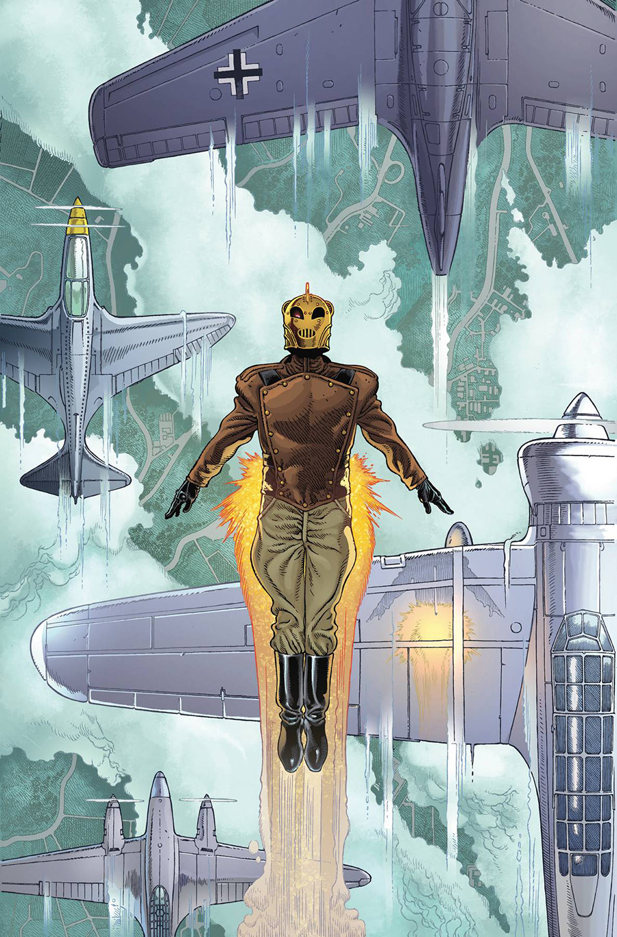 Rocketeer The Great Race #2 Cover C Incentive Gabriel Rodriguez Virgin Cover