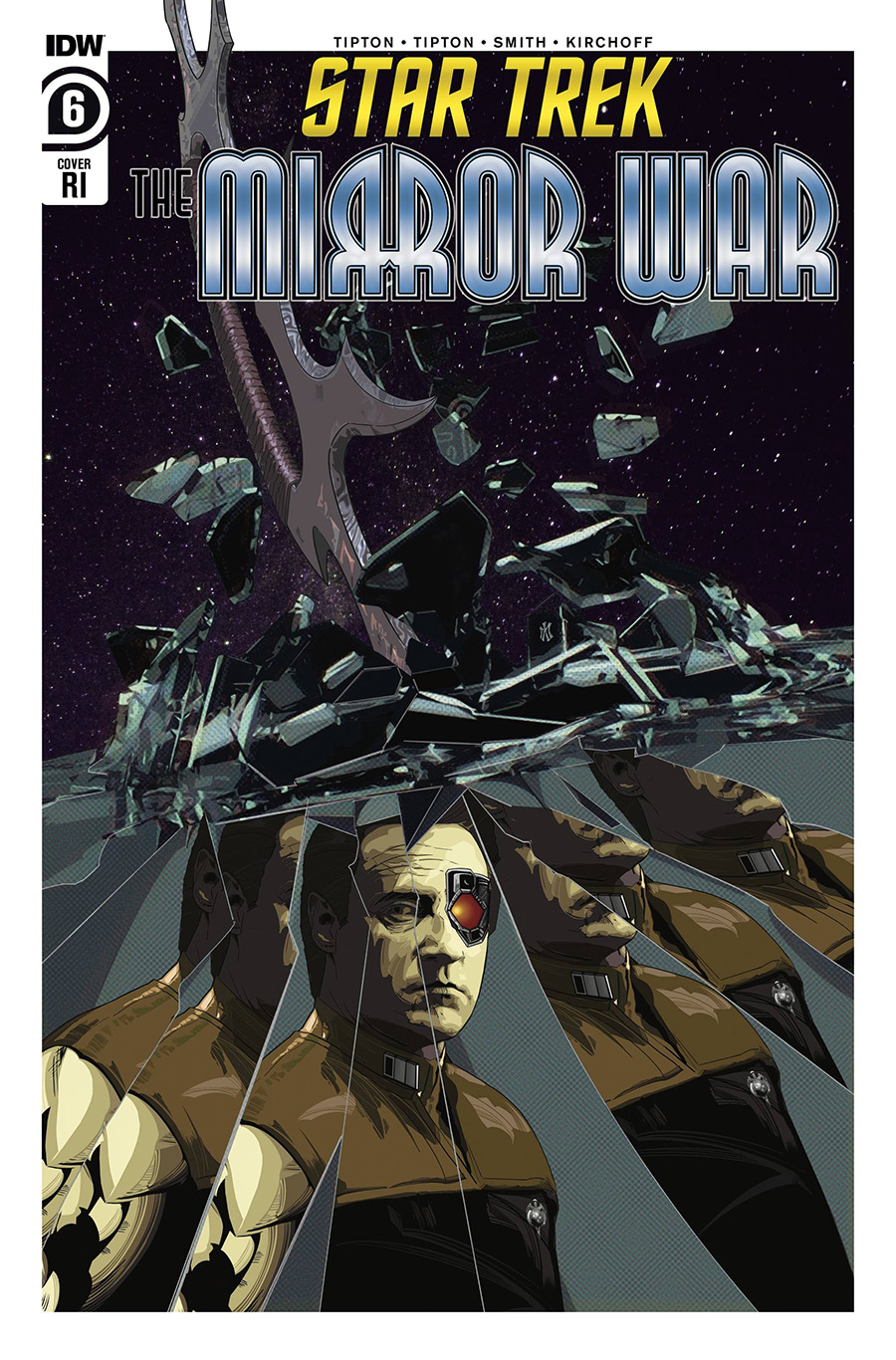 Star Trek The Mirror War #6 Cover C Incentive Mark Alvarado Variant Cover