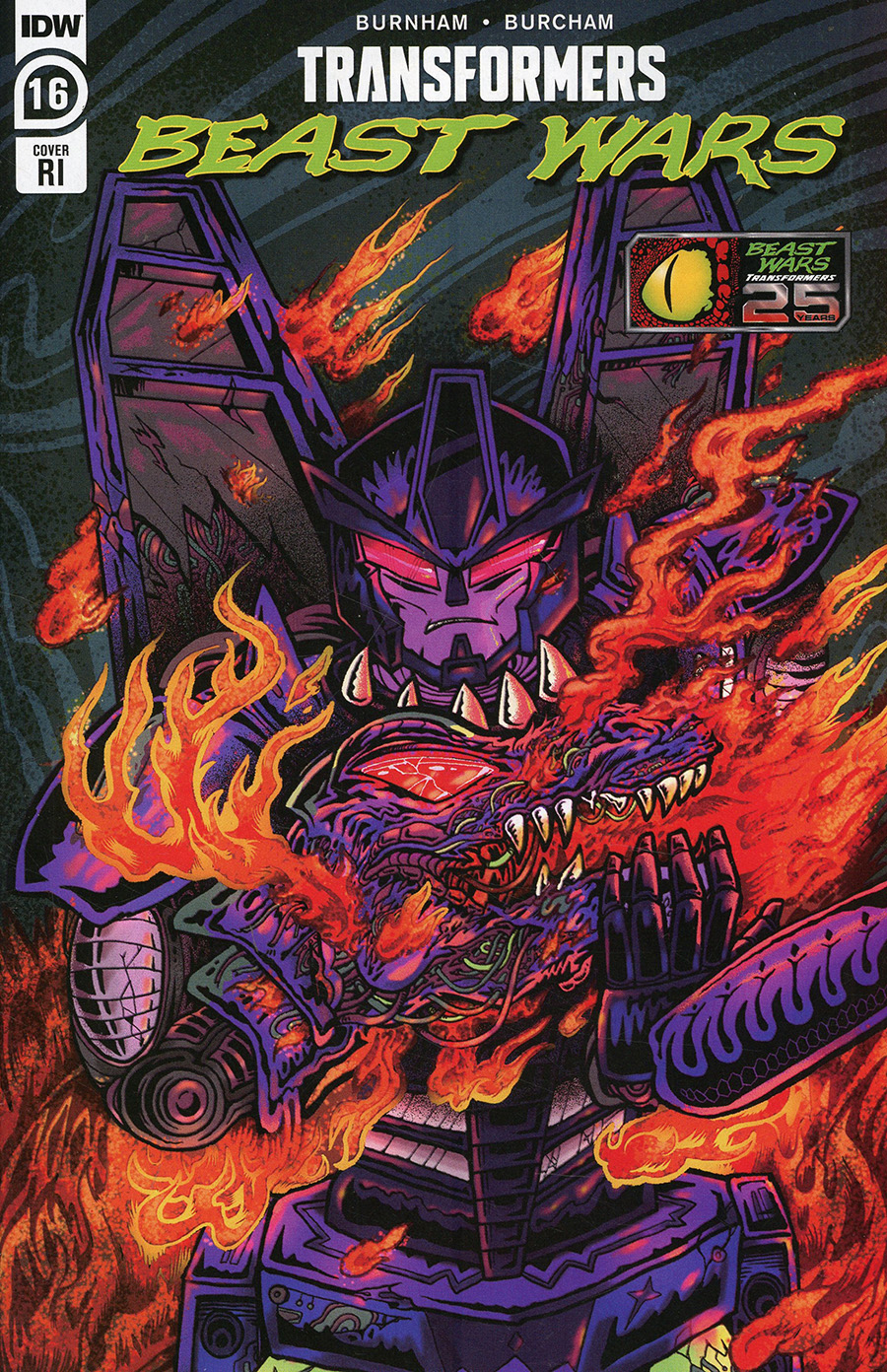 Transformers Beast Wars Vol 2 #16 Cover C Incentive Sebastian Stone Variant Cover