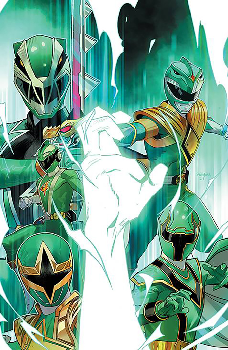 Power Rangers Universe #6 Cover B Incentive Dan Mora Virgin Cover