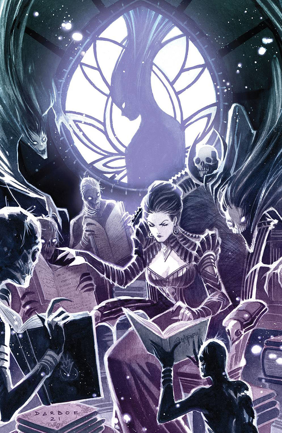 Magic Hidden Planeswalker #2 Cover G Incentive Karen S Darboe Virgin Cover