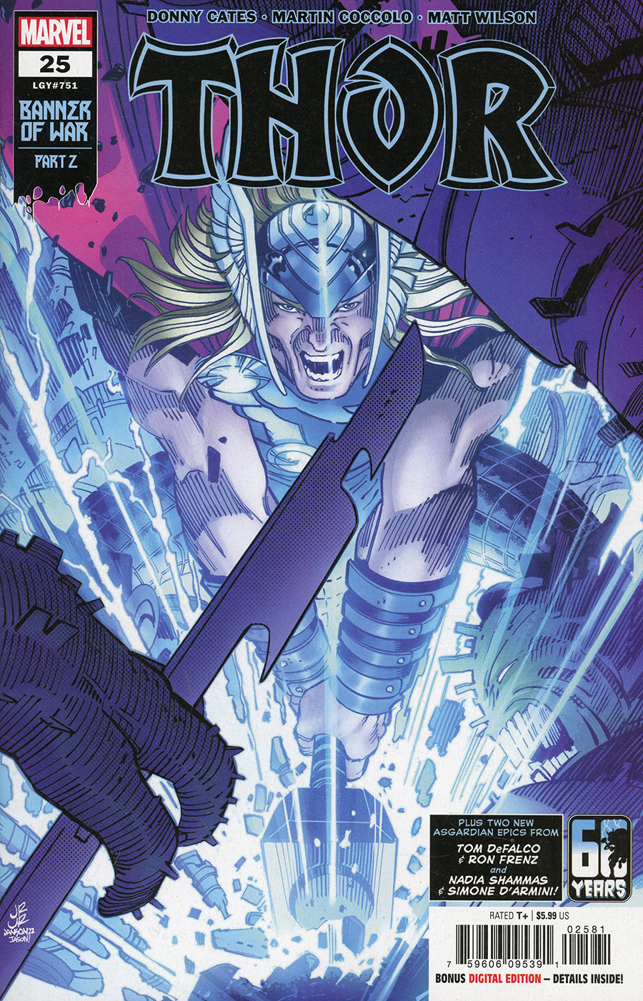 Thor Vol 6 #25 Cover G Variant John Romita Jr Cover (Banner Of War Part 2)