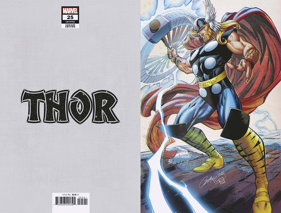 Thor Vol 6 #25 Cover H Incentive J Scott Campbell Virgin Cover (Banner Of War Part 2)