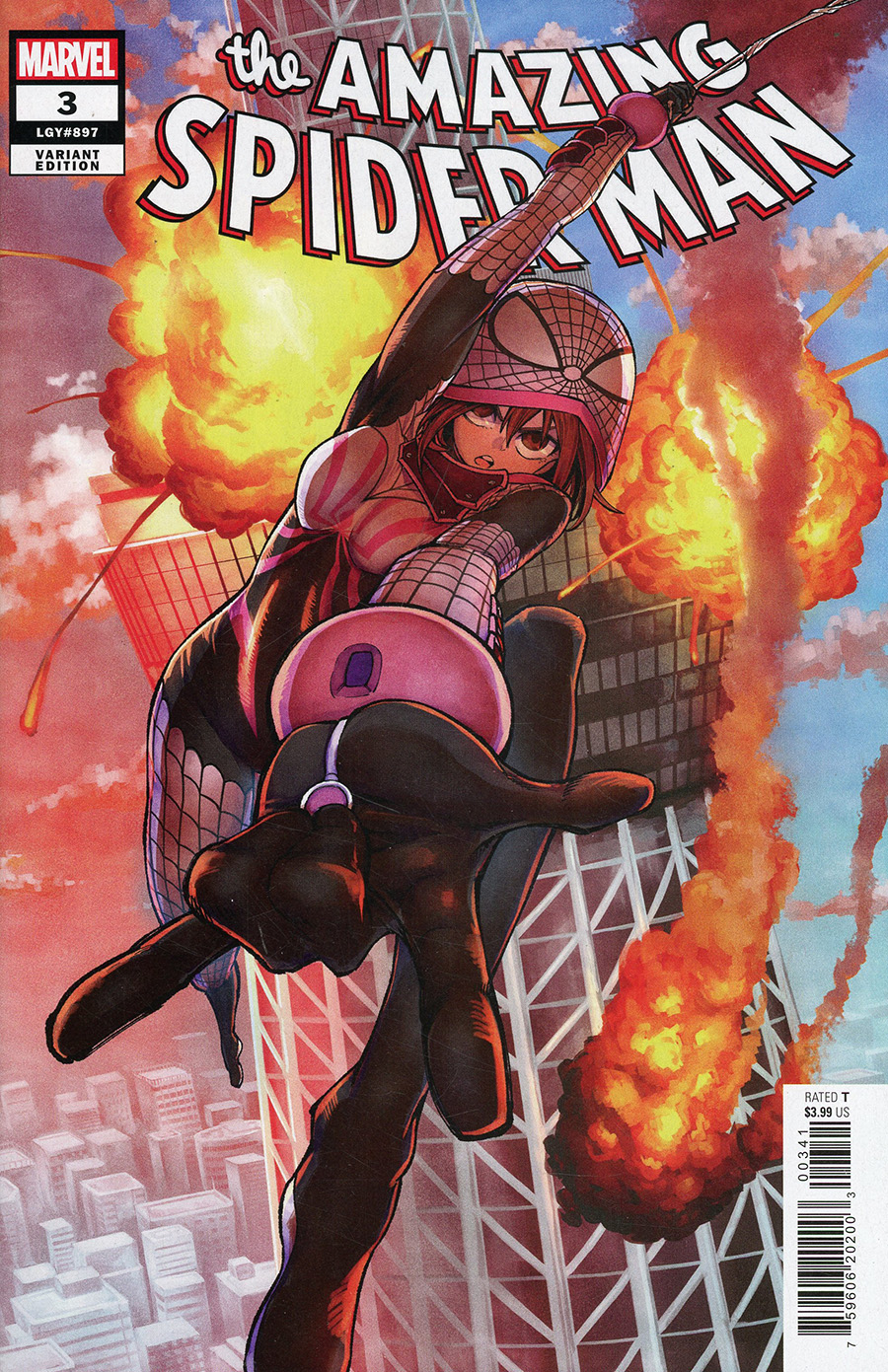 Amazing Spider-Man Vol 6 #3 Cover D Incentive Hikaru Uesugi Variant Cover