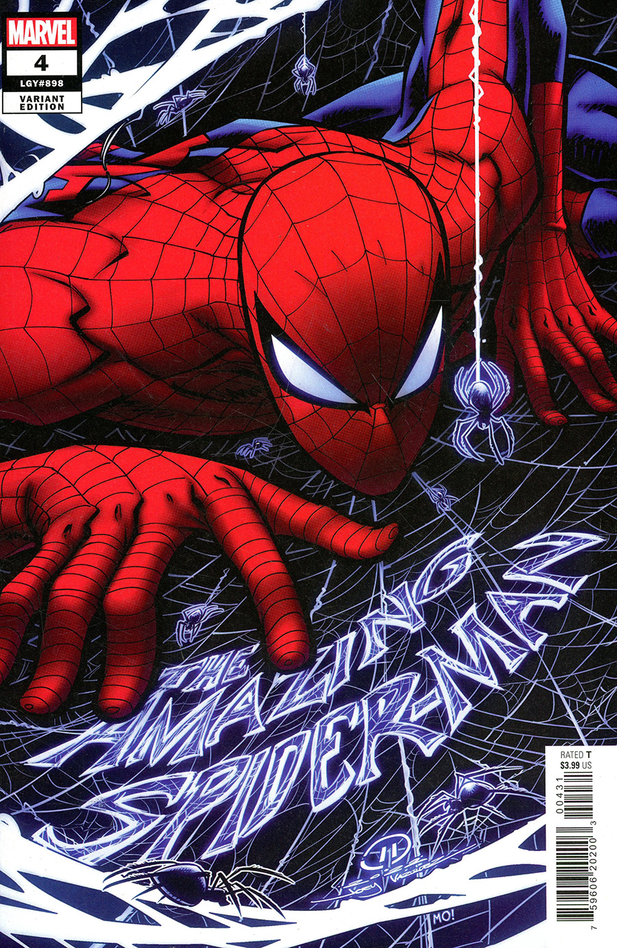 Amazing Spider-Man Vol 6 #4 Cover D Incentive Joey Vazquez Variant Cover