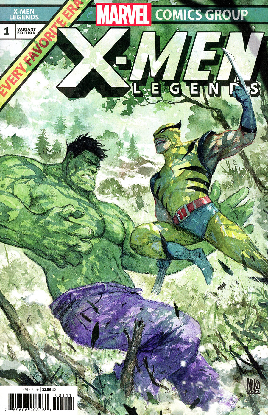 X-Men Legends Vol 2 #1 Cover D Incentive Niko Henrichon Variant Cover