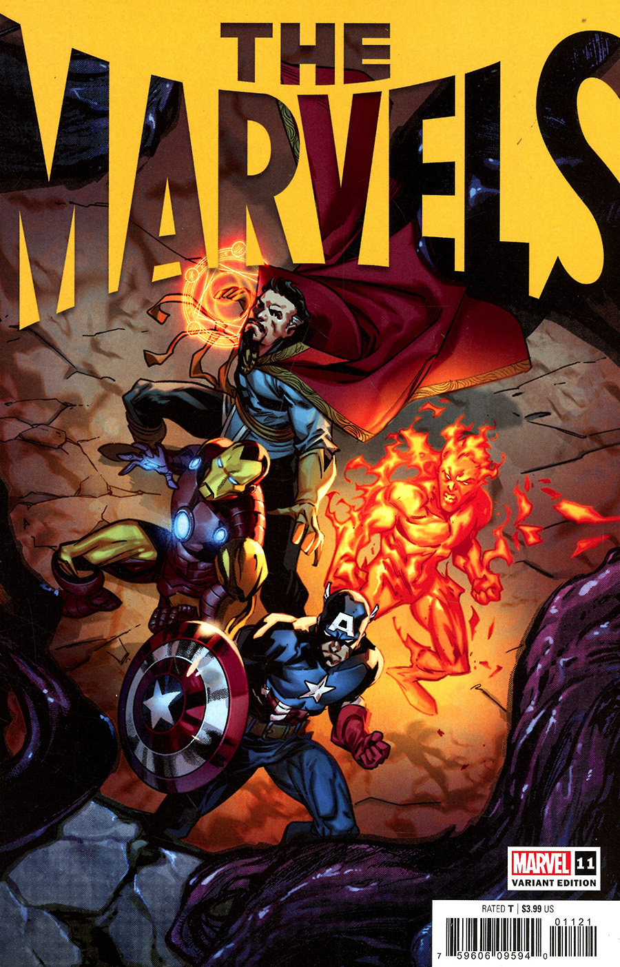 The Marvels #11 Cover B Incentive Francesco Manna Variant Cover