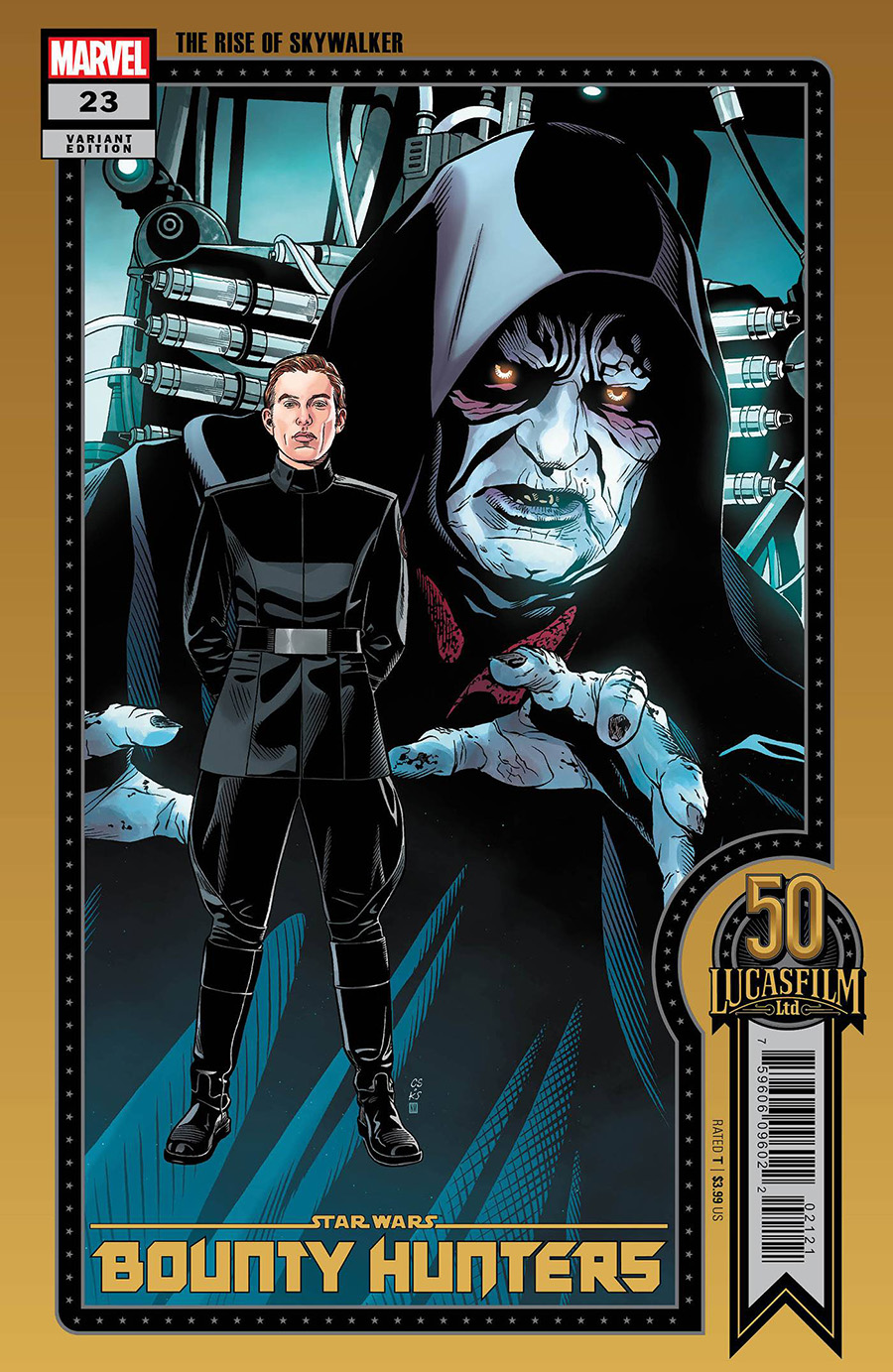 Star Wars Bounty Hunters #23 Cover B Variant Chris Sprouse Lucasfilm 50th Anniversary Cover