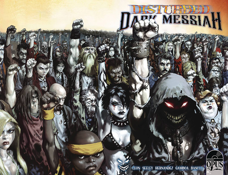 Disturbed Dark Messiah #1 Cover C Incentive Todd McFarlane & Greg Capullo Wraparound Variant Cover