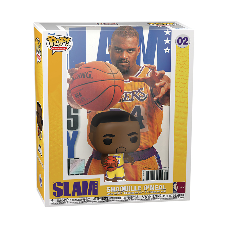 POP NBA Cover SLAM Shaquille Oneal Vinyl Figure