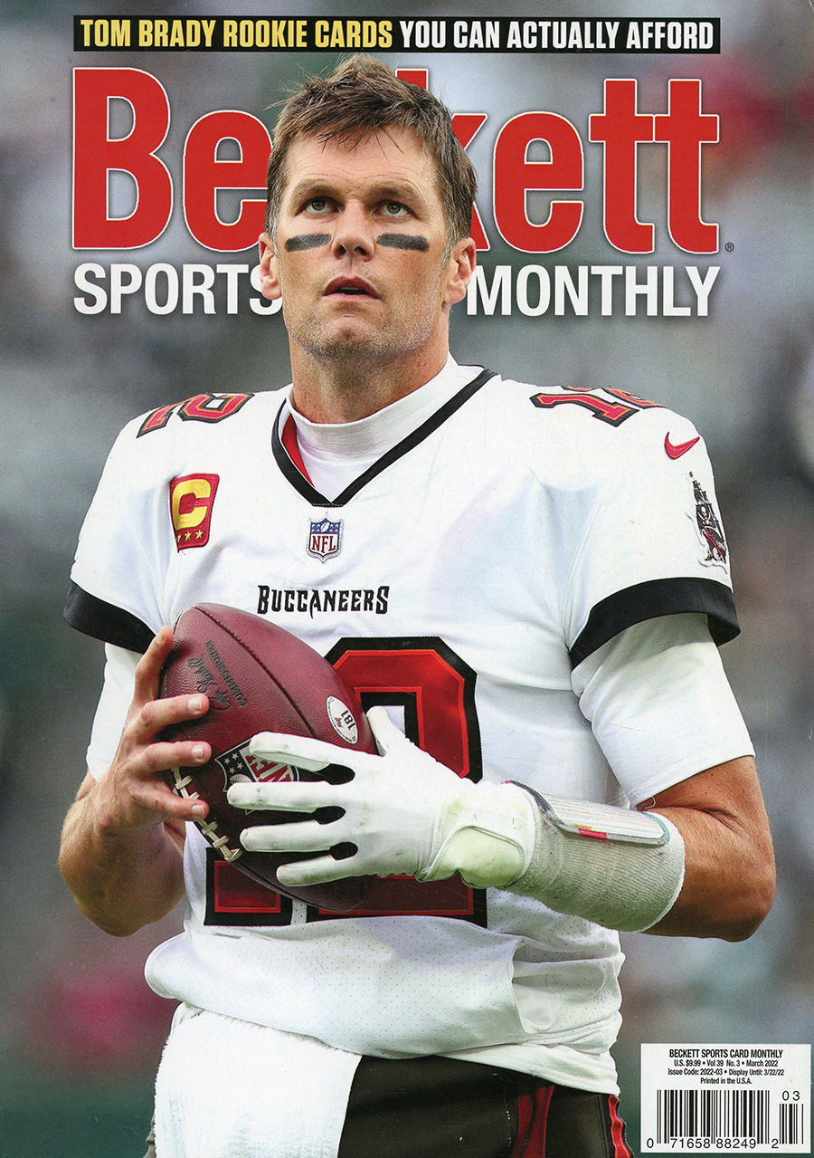 Beckett Sports Card Monthly #444 Vol 39 #3 March 2022