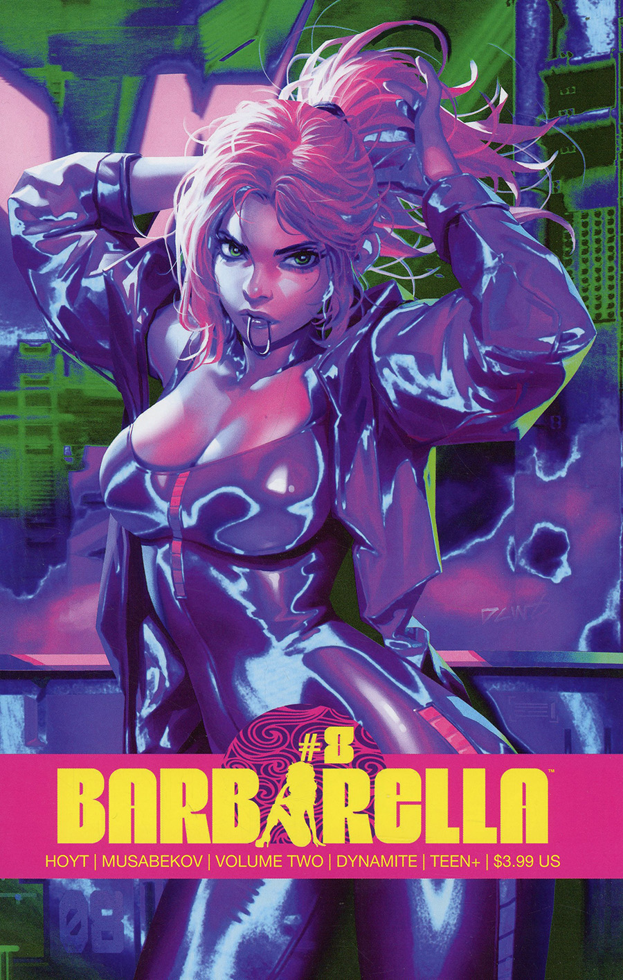 Barbarella Vol 2 #8 Cover N Variant Derrick Chew Ultravoilet Cover