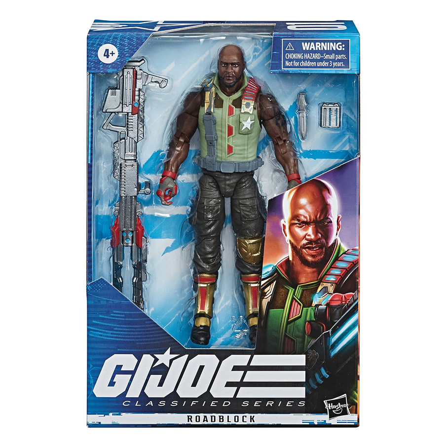 GI Joe Classified Series Roadblock 6-Inch Action Figure