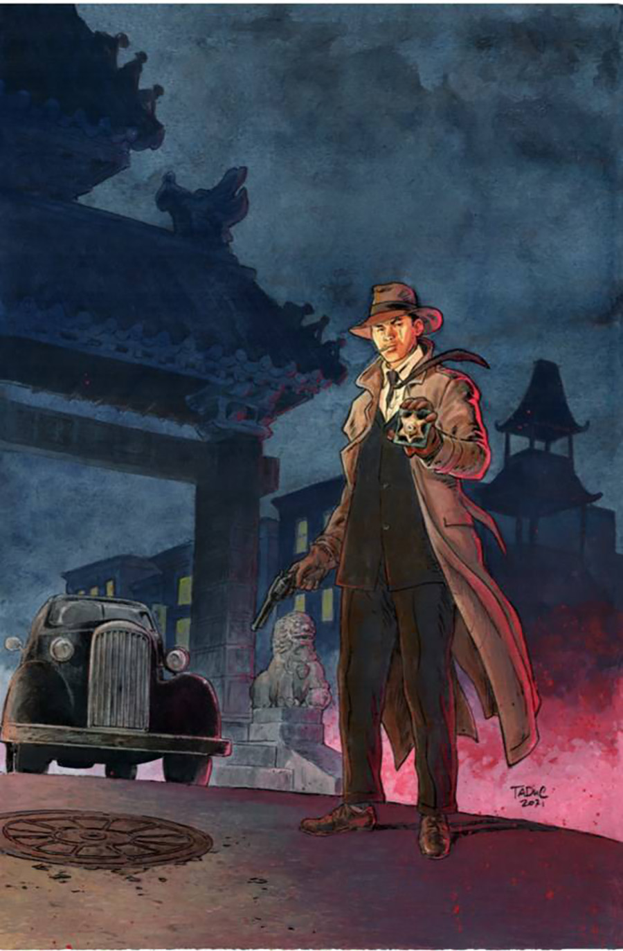 Good Asian #9 Cover C Incentive Olivier Taduc Virgin Cover