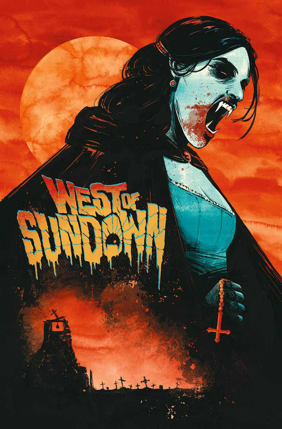 West Of Sundown #1 Cover D Incentive Skylar Patridge Variant Cover