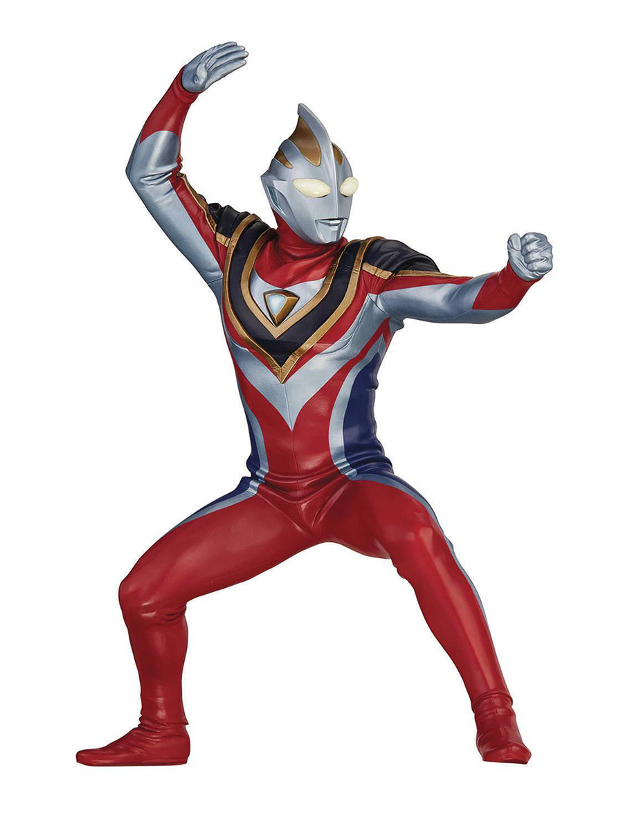 Ultraman Gaia Heros Brave Statue Figure - Ultraman Gaia Supreme Version Night Color Edition