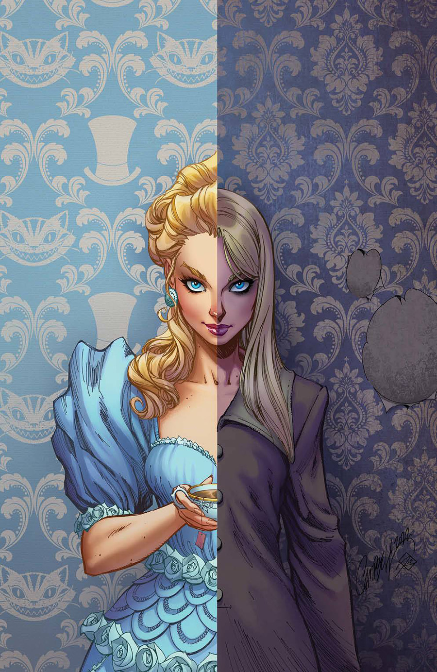 Alice Ever After #1 Cover E Incentive J Scott Campbell Reveal Virgin Cover