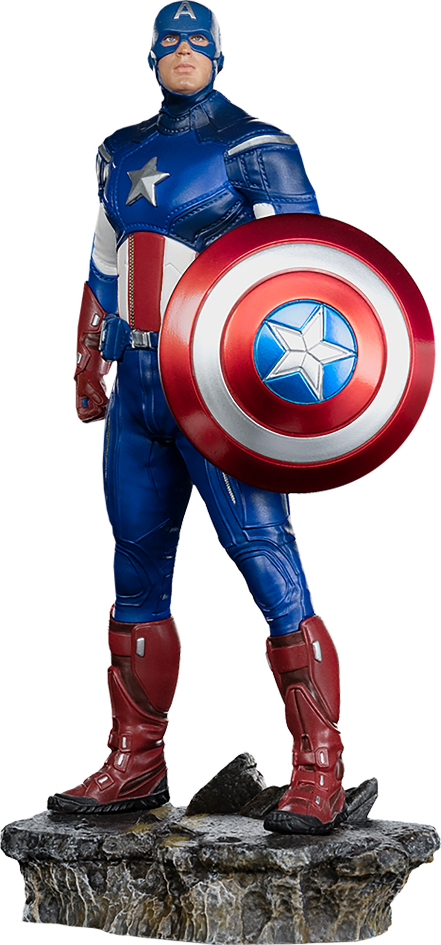 Marvel Avengers Battle Of New York Captain America 1/10 Scale Statue