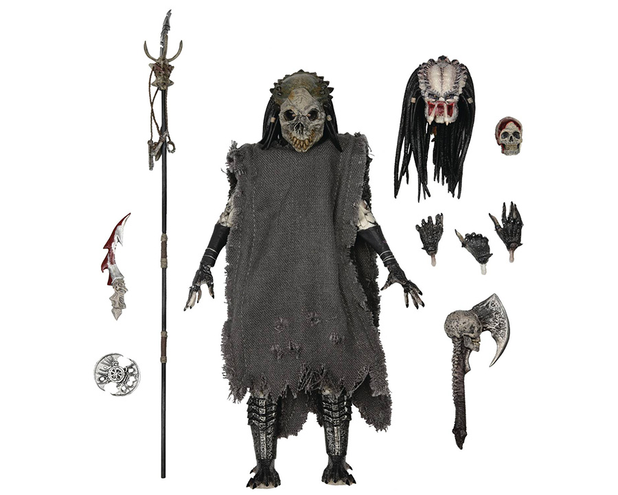 Predator Shaman Predator 7-Inch Scale Ultimate Action Figure