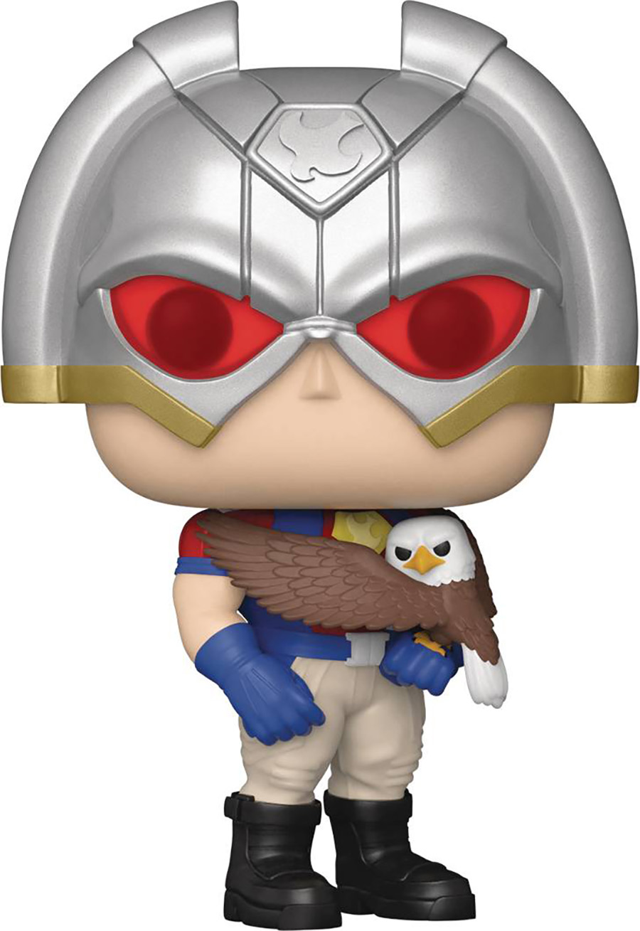 POP Television Peacemaker Peacemaker With Eagly Vinyl Figure
