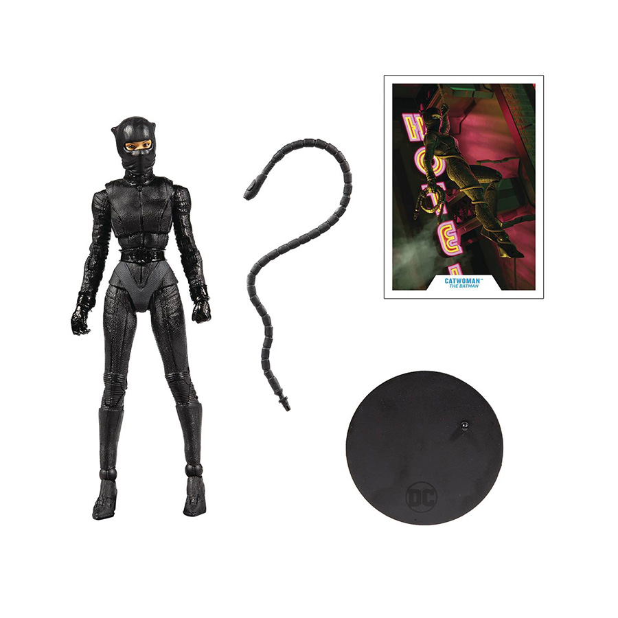 DC Multiverse The Batman Movie Catwoman 7-Inch Scale Action Figure Case